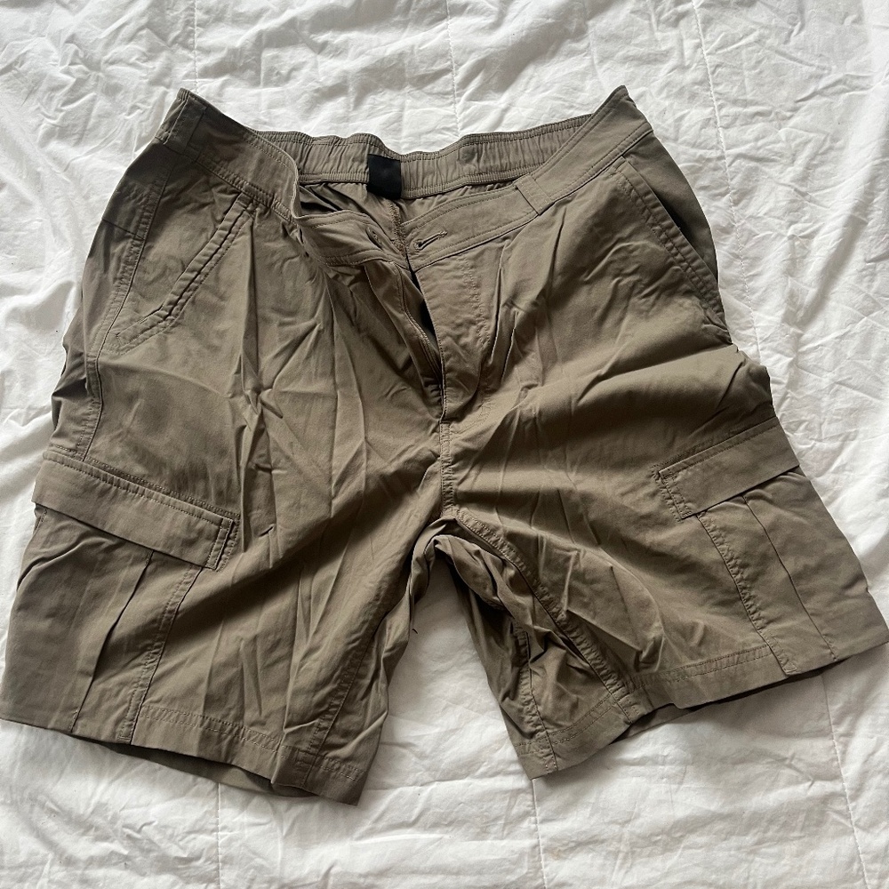 Light grayish brown cargo pants